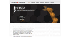 Desktop Screenshot of coppeliarobotics.com
